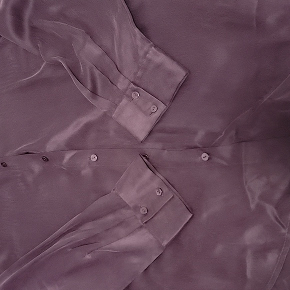 NWT Eileen Fisher Medium collar shirt - Picture 4 of 8